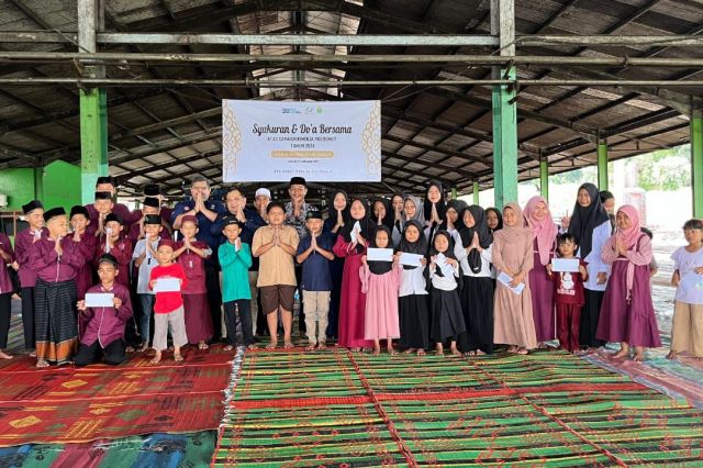 Bersama Anak Yatim, PTPN IV Regional 4 Syukuran Kinerja 2024