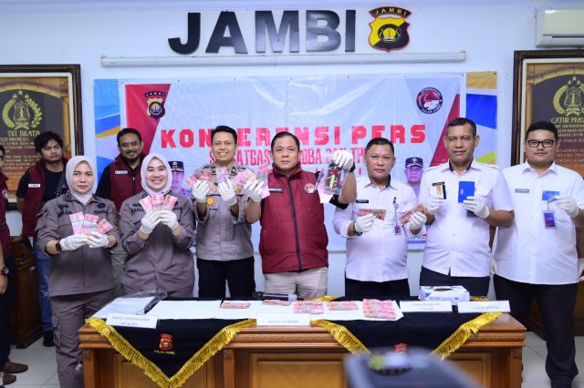 Polda Jambi Ungkap Jaringan Narkotika yang Dikendalikan Agus dari Dalam Lapas Kelas IIA Jambi