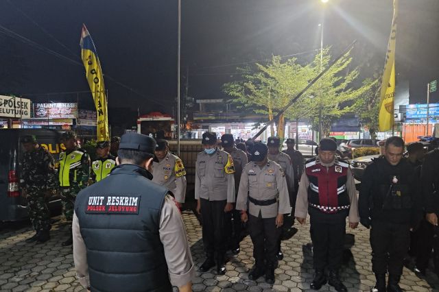 Polsek Jelutung Gelar Patroli Tiga Pilar, Situasi Wilayah Kondusif
