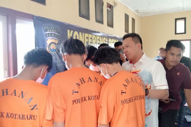 4 Orang Berandalan Bermotor Diamankan, Pelaku Utama Masih Buron